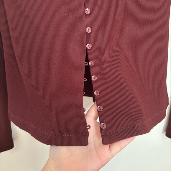 Dynamite Renae Ribbed Flyaway Cardigan - Picture 5 of 6